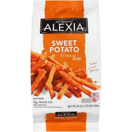 Sweet potato tater tots are the ultimate paleo snack. Alexia Sweet Potato Fries with Sea Salt, 20 oz - Walmart.com