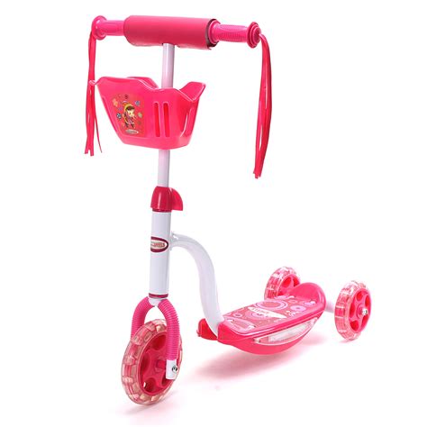 Wonderplay Scooters For Kids 3 Wheel Toddler Scooter110lbs Weight