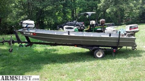 Armslist For Sale 14ft Flat Bottom Jon Boat