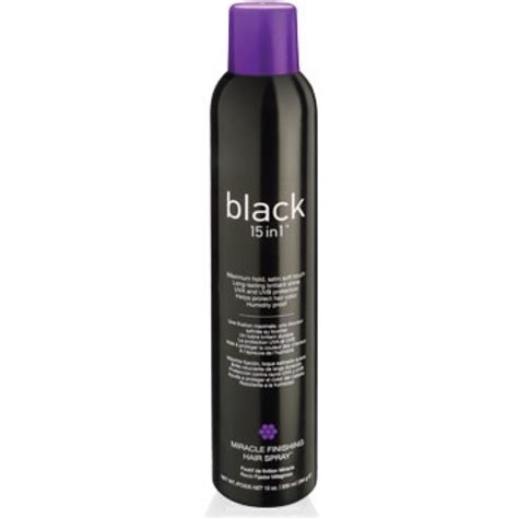 Get the best deals on spray black hair loss treatments. Black 15 in 1 Miracle Finishing Hair Spray
