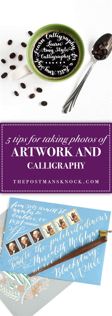 5 Tips For Taking Photos Of Artwork And Calligraphy The