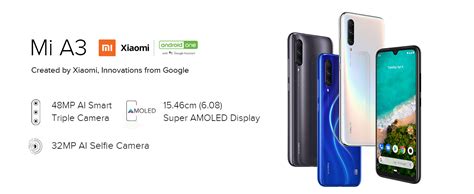Xiaomi Mi A3 Not Just Blue 4gb Ram 64gb Storage