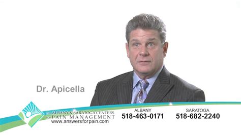 Pain Management Dr Edward Apicella Youtube