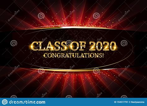 Congratulations Class Of Greeting Sign Congrats Graduated Congratulating Banner