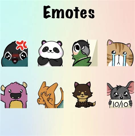 Create Custom Emotes For Twitch And Or Discord By Dribblesmcgeee Fiverr
