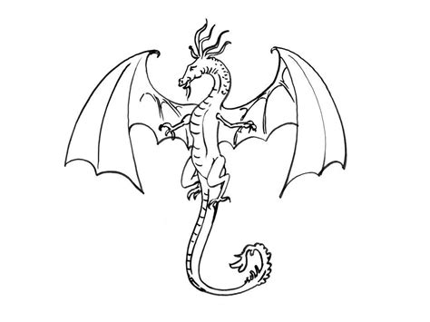 Dragon Coloriages Personnages Dragons