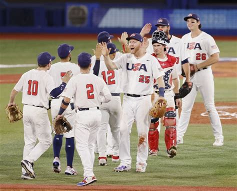 Olympics Us Beat South Korea To Book Baseball Gold Date With Japan