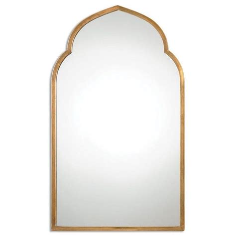 Uttermost 12907 Antiqued Gold Kenitra 40 X 24 Arched Moroccan