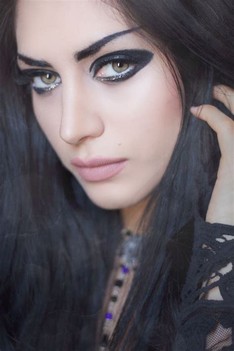 Mahafsoun As Amorah Blahk The Amethyst Witch Goth Beauty Beautiful