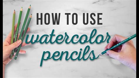 How To Use Watercolor Pencils Tips For Beginners How To For