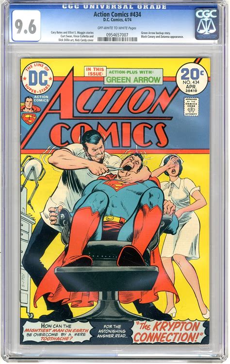 Action Comics Issue 434 Sold Details Four Color Comics
