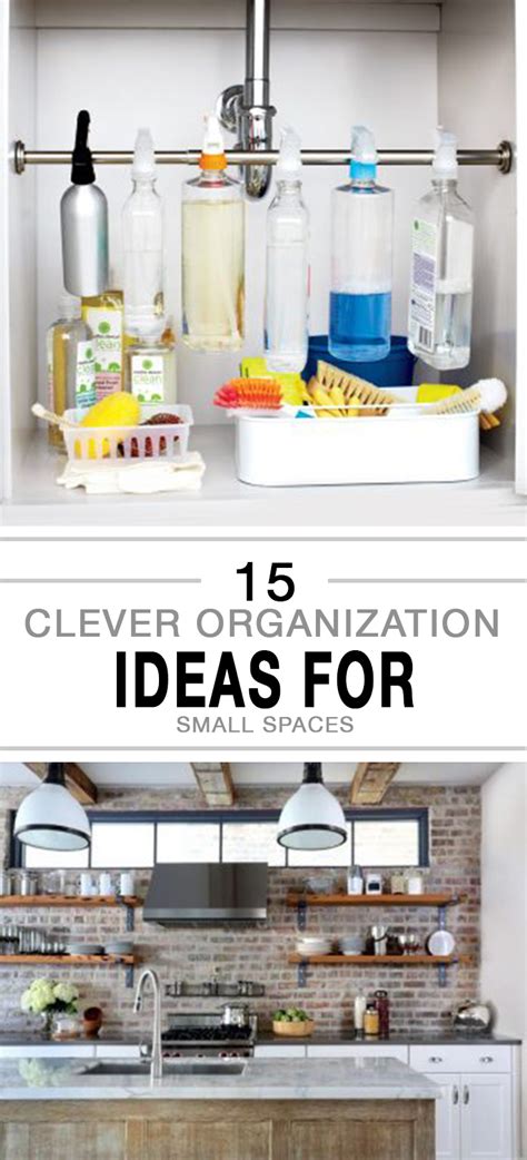 Looking for a way to live large in your small bedroom? 15 Clever Organization Ideas for Small Spaces