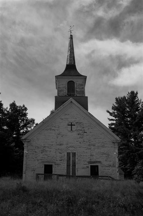 Old Church Black And White Version Dsc6353 Bandw