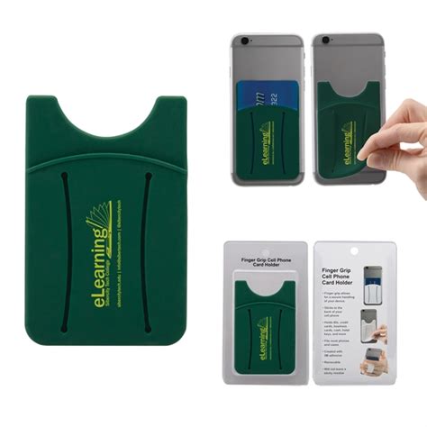 Finger Grip Cell Phone Card Holder Wpackaging Plum Grove