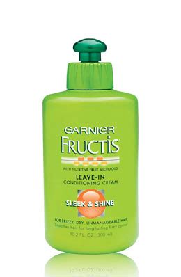 Garnier fructis nourishing treat conditioner with coconut extract is made with 98% naturally derived ingredients. CareLessons: Garnier Fructis Sleek & Shine Leave-In ...