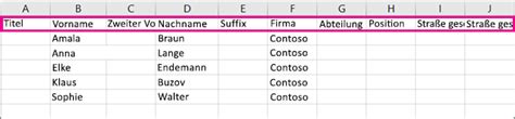 Erstellen oder Bearbeiten von CSV-Dateien zum Importieren ...