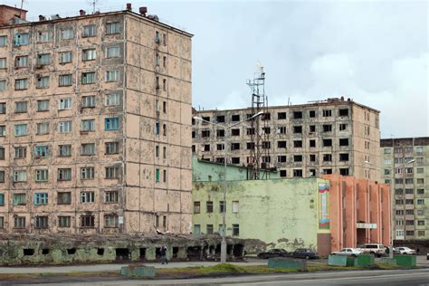 Norilsk Russia Rpics Norilsk Brutalist Architecture Russia
