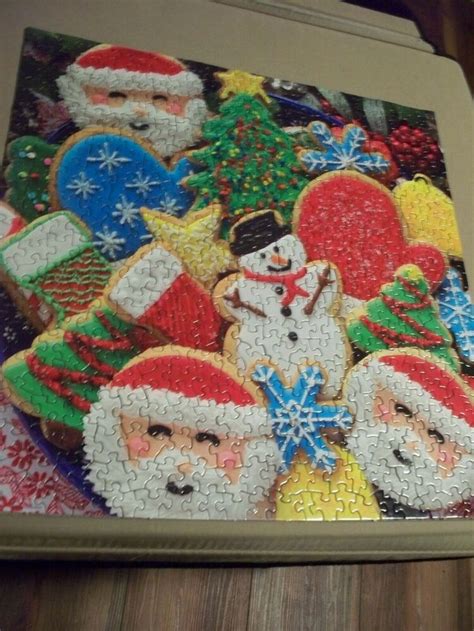 Springbok Cookies Christmas Jigsaw Puzzle 500 Pieces 91683025176 Ebay
