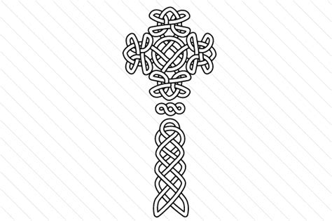 Celtic Cross Svg Cut File By Creative Fabrica Crafts · Creative Fabrica
