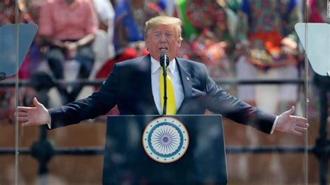 Us President Donald Trumps Pronunciation Of Names Of Indian Cricket