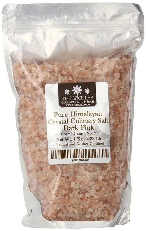 The Spice Lab S Food Grade Himalayan Crystal Salt Dark Pink