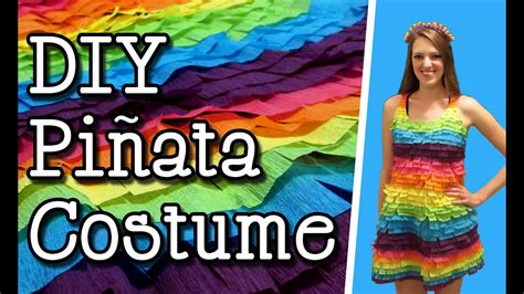 Diy Pinata Costume For Halloween Youtube