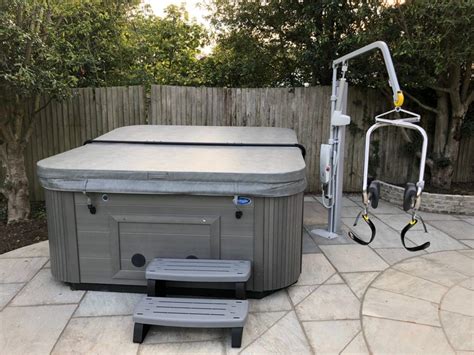 Extended Height And Reach Hot Tub Hoist Dolphin Mobility Hot Tub