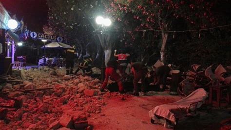 Προγνώσεις καιρού για όλη την ελλάδα. Σεισμός Κως: Συντρίμμια παντού - Στους δρόμους οι κάτοικοι ...