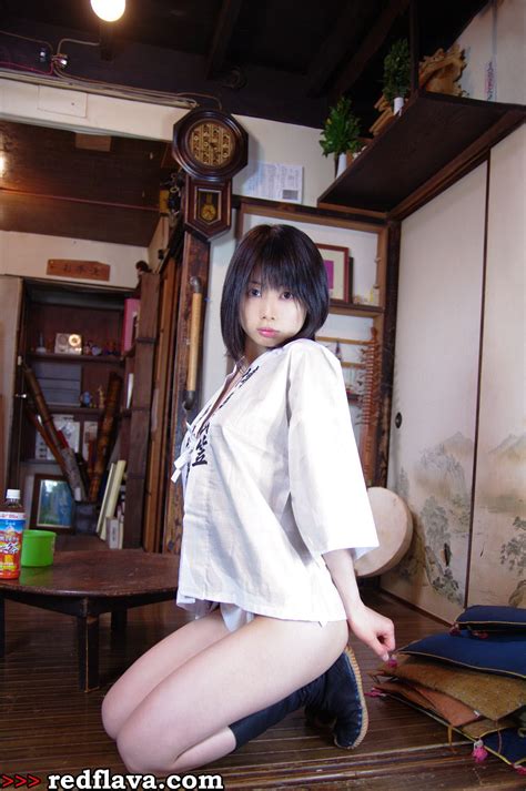 Iiniku Ushijima Idol Fundoshi Japanese Girl Long Sleeve Blouse