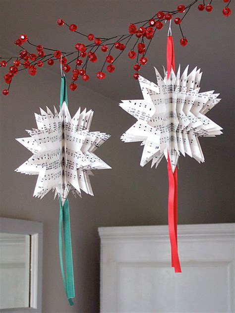 30 Beautiful Paper Christmas Decorations Ideas