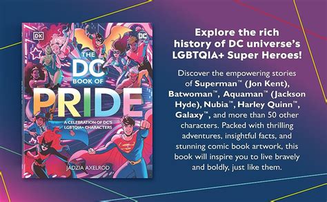 The Dc Book Of Pride A Celebration Of Dc S Lgbtqia Characters Dk Axelrod Jadzia
