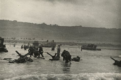 Image De Plage Omaha Beach On D Day In 1944
