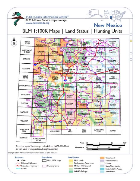 New Mexico Land Ownership Map Maps For You