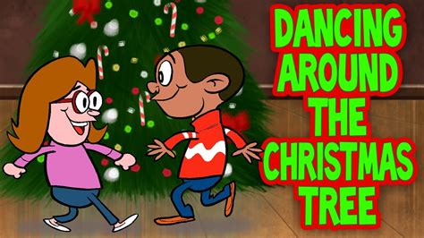 Christmas Songs For Children Dance Around The Christmas Tree Kids