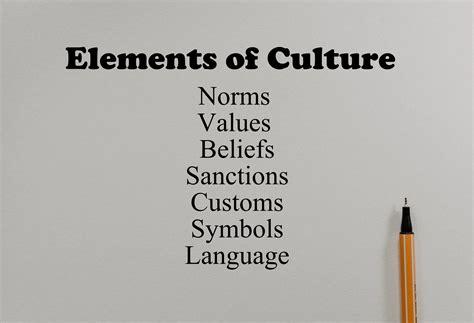 Elements Of Culture Sociology Scholarly Write Ups