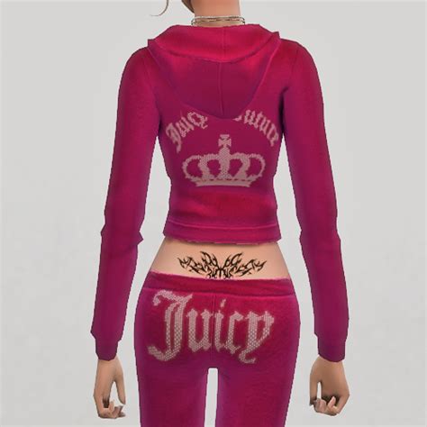Install Y2k Juicy Couture Topbottom Mesh Included Updated The Sims