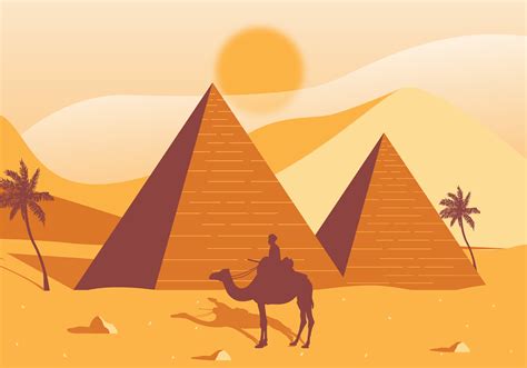 Ancient Egypt Pyramids Clip Art