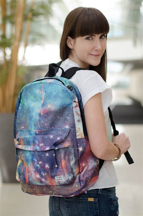 The massive galaxy m87 is the most spectacular example of an elliptical galaxy we can see from earth. Spiral Galaxy Neptune Print Backpack Review! | The Style Rawr