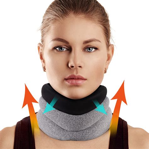 Neck Brace For Neck Pain And Support Foam Cervical Collar For Sleeping