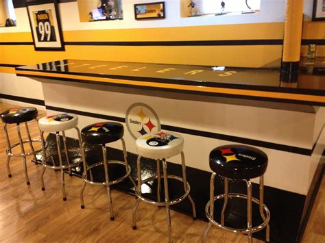 Looking for small bedroom ideas to maximize your space? OUR STEELERS MAN CAVE... | Man cave home bar, Pittsburgh ...