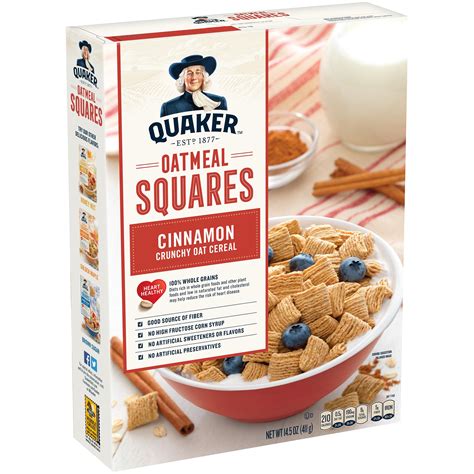 Quaker Cold Cereals Upc And Barcode