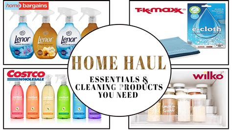 HOME ESSENTIALS & CLEANING PRODUCTS HAUL | NATURAL CLEANING PRODUCTS