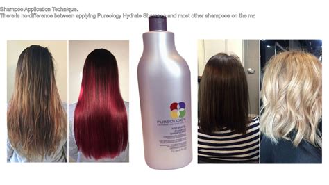 It contains a blend of soothing scents extracted from lavender, honey, peach, and vanilla. Pureology Hydrate Shampoo Video Review - YouTube