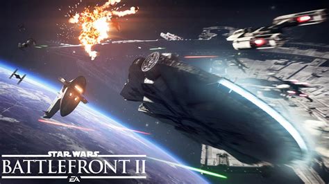 Star Wars Battlefront Ii Official Starfighter Assault Gameplay Trailer