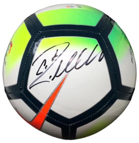 Cristiano Ronaldo Real Madrid Signed Nike Soccer Ball Bas K35305
