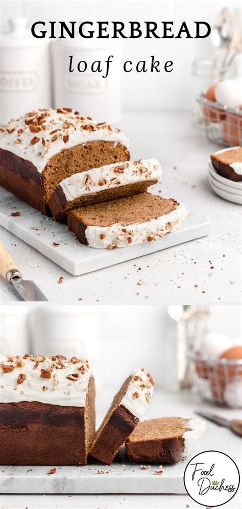 This link is to an external site that may or may not meet accessibility. Gingerbread Loaf Cake with Cream Cheese Frosting | Recipe ...