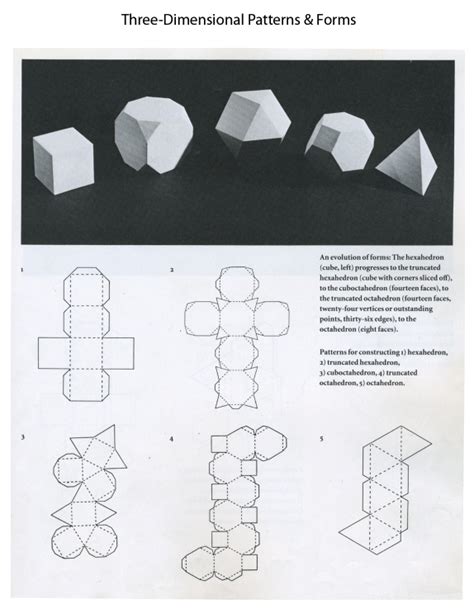 3d Forms And Templates Mrs Briggs Website Paper Sculpture Diy