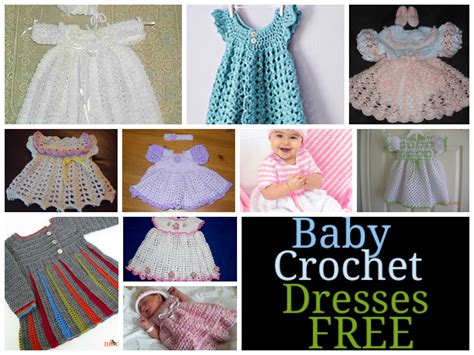 Crochet Patterns Baby Dresses Free