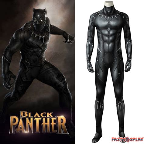 Ryan coogler has crafted one of the. 2018 Black Panther Cosplay Costume 3D Printed Black ...