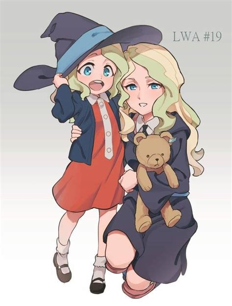 Diana Cavendish Animelittle Witch Academia Personajes De Anime